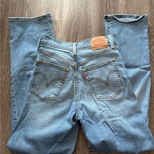 Levi's Ribcage Straight Denim Jeans